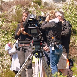 South Stack film crew